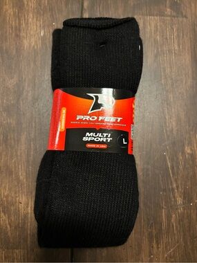 Black Pro Feet Multi Sport Socks